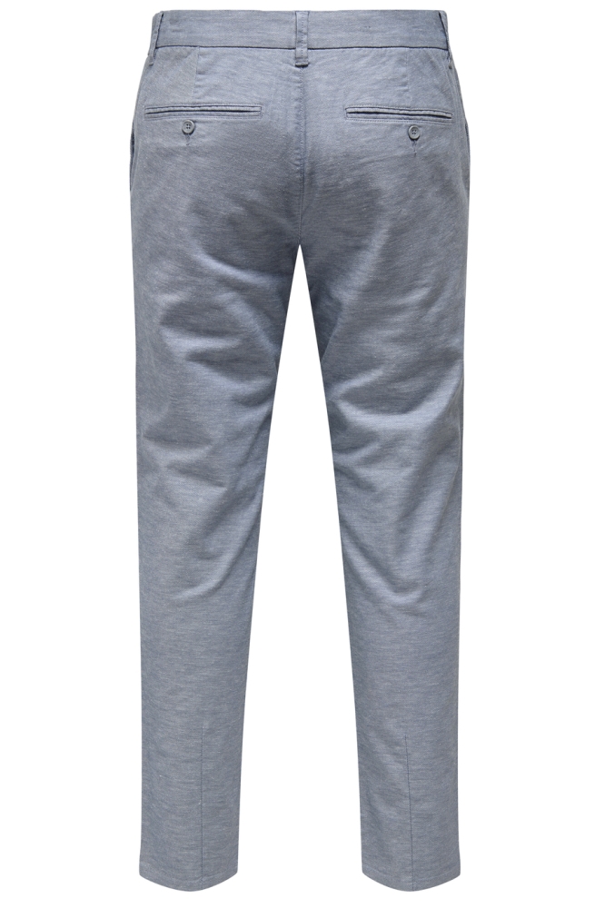 ONSMARK TAP 0011 COTTON LINEN PANT 22024937 Flint Stone